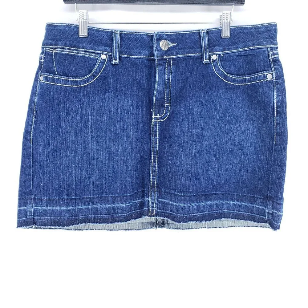 Wrangler Jean Skirt Juniors Girls Size 13 - Picture 1 of 8